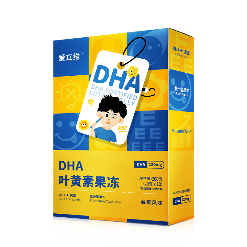 让孩子的成长更出色,爱立维全脑DHA营养果冻助力眼脑健康_补充_家长_儿童