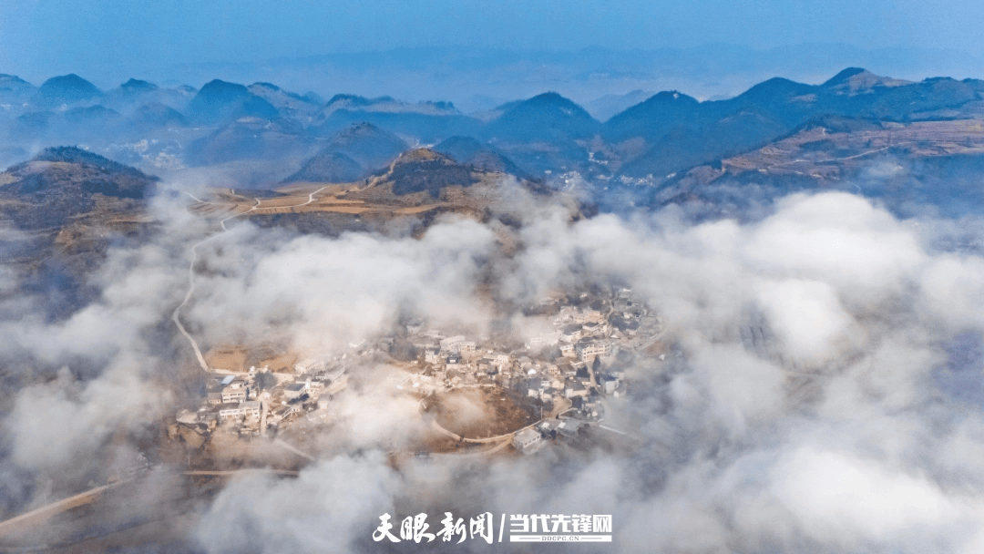 大方县牛场乡云海美如画