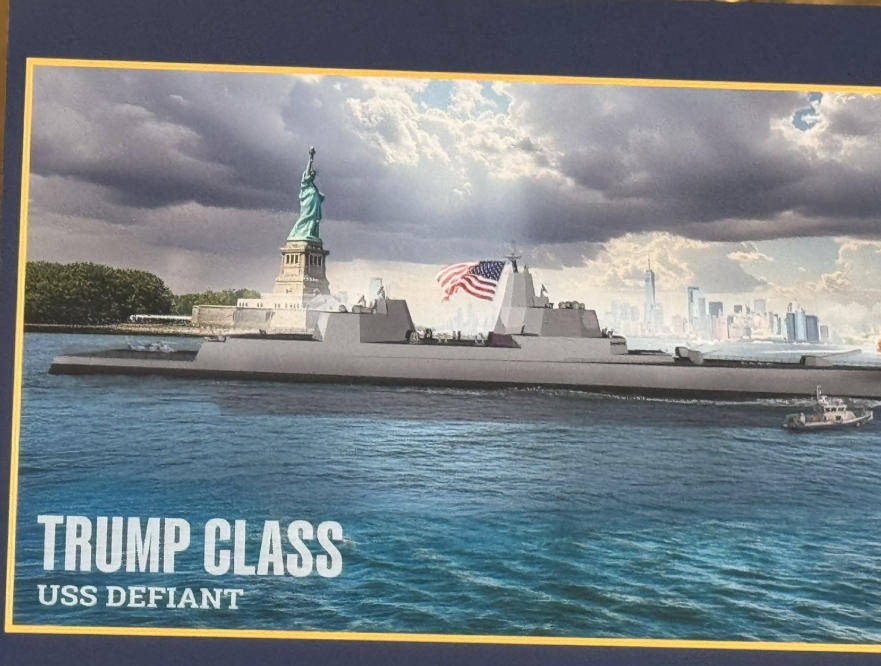 图片[3]-特朗普官宣“黄金舰队”计划：真不是冲着中国，两国关系可好了 -华闻时空