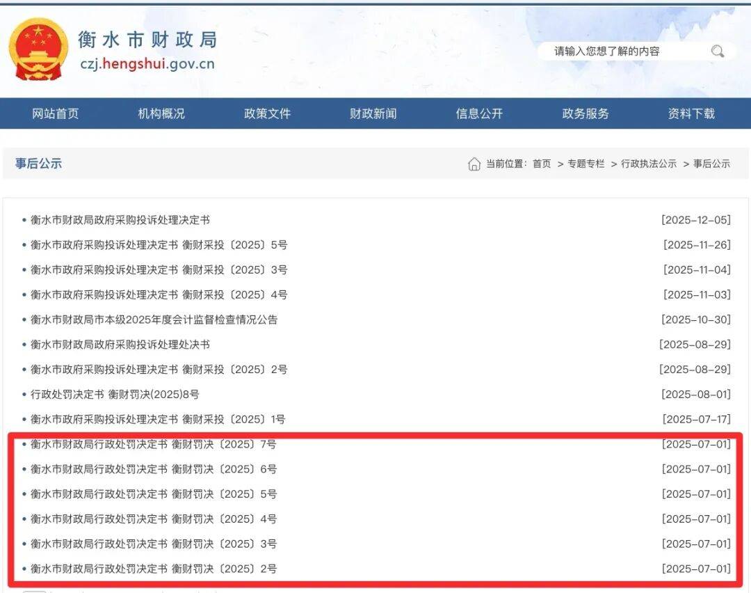 政府采购项目评标委员会7名专家，其中6人“走过场”被罚