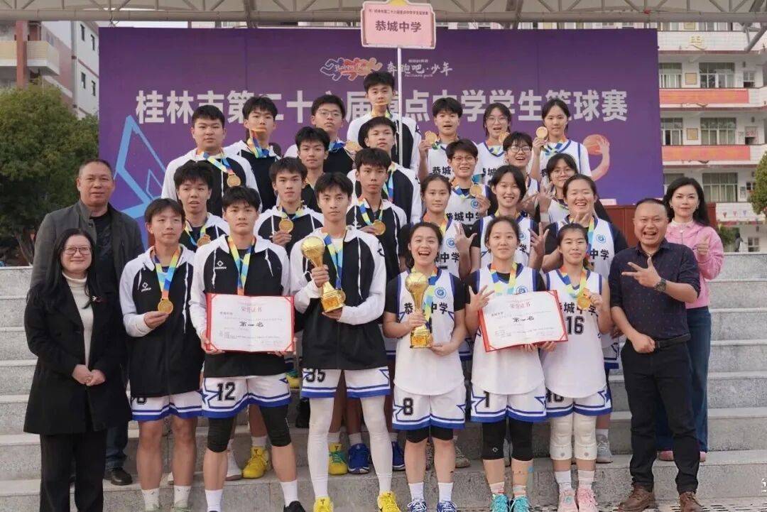 CBA盘口与数据深度__今日CBA盘口分析·大小分策略·球队档案六冠加冕！恭城包揽桂林市学生篮球赛小初高男女组全部冠军