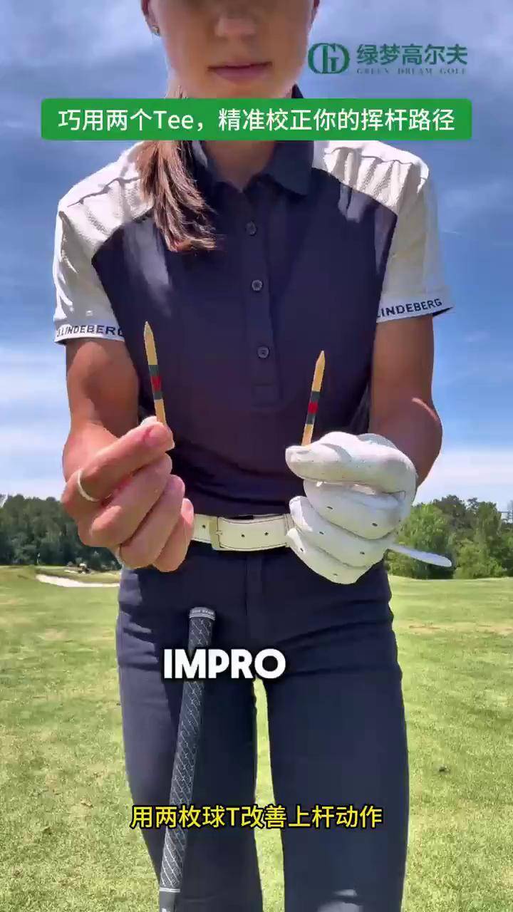 巧用两个Tee，精准校正你的挥杆路径高尔夫高尔夫球高尔夫挥杆挥杆golf_搜狐网