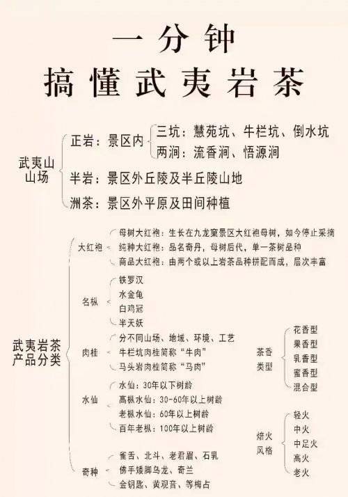 趣茗茶仓：武夷岩茶的种类有哪些？