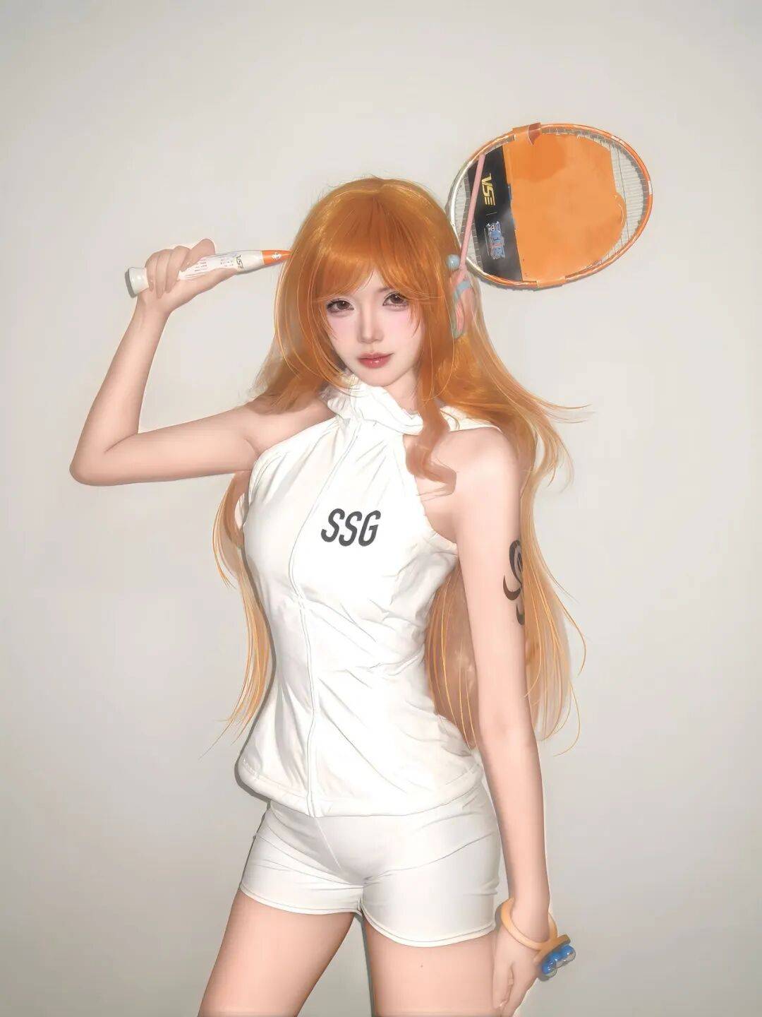 海贼王娜美cos娜美cos天花板真的太太太绝了