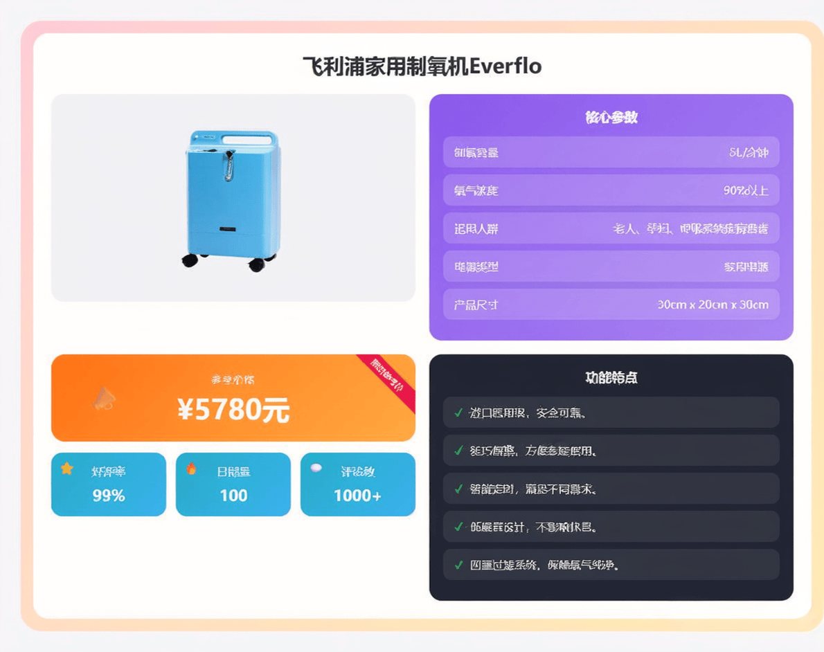 飞利浦制氧机有哪些型号原创飞利浦制氧机选购指南：EverFlo系列三款热销型号深度解析_https://www.jmylbn.com_新闻资讯_第2张