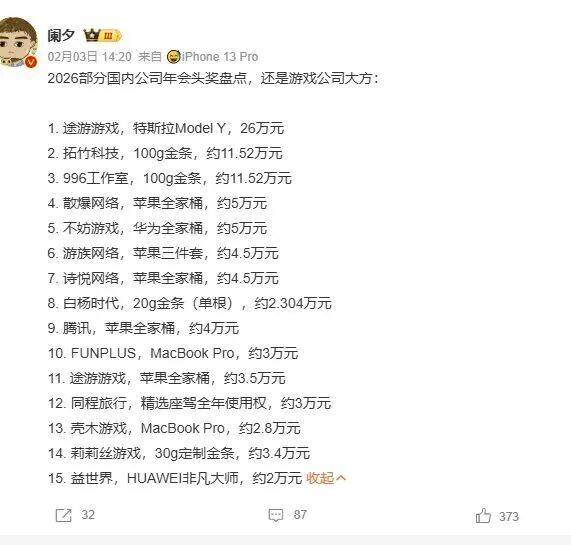 又是别人家公司！影石年会送出5套房产多辆豪车，打工人羡慕哭了……_搜狐汽车_搜狐网