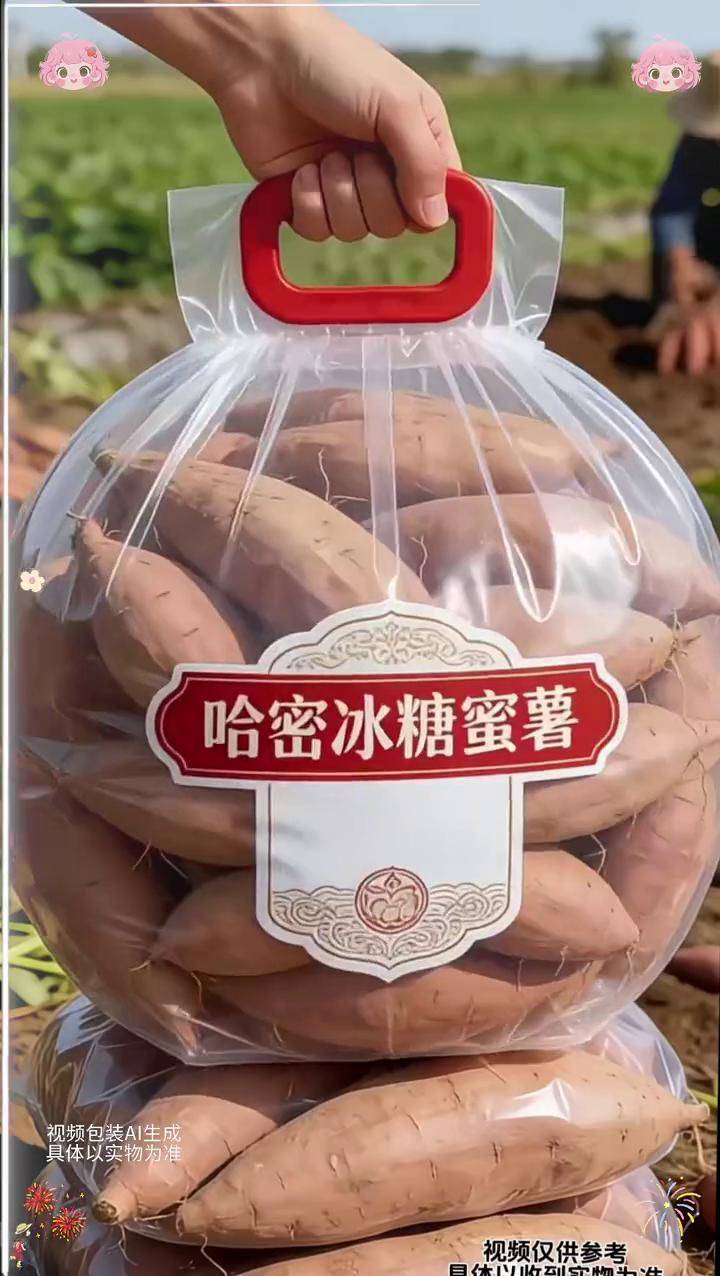 怎么会有这么好吃这么甜的哈密白薯呀， 一口下去软糯香甜，绵密细腻真的太好吃了#真香 #哎呀妈呀太香了 #优质农产品 #软糯香甜 #哈密薯