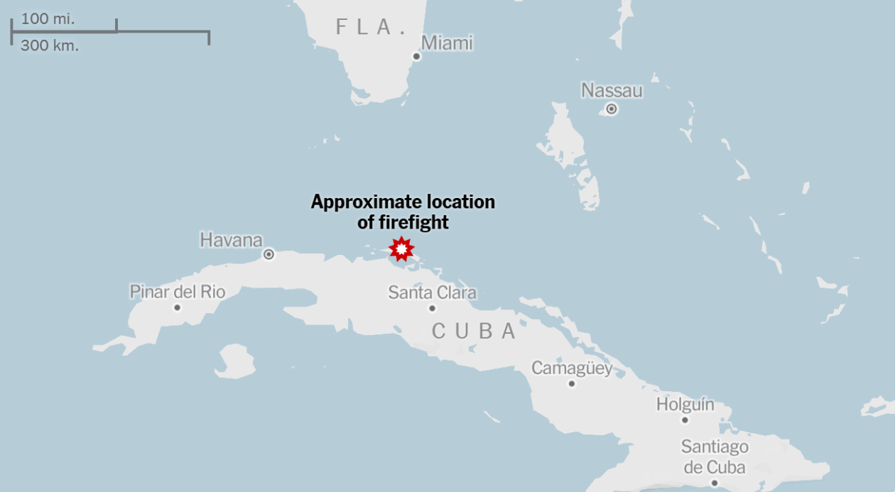 古巴领海发生船只交火,美国国务卿:事件“极其罕见”,美方将调查