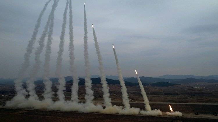 图片[2]-朝鲜远程炮兵进行火力打击训练 金正恩现场观摩-华闻时空