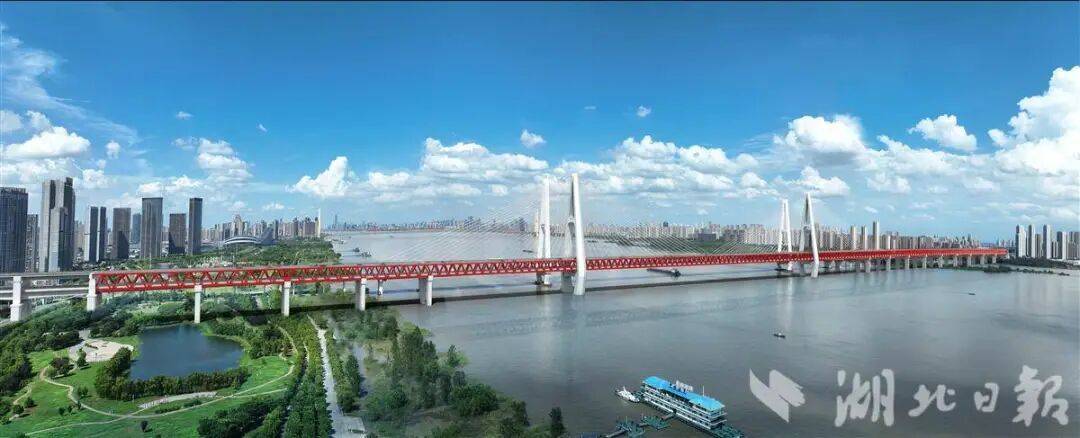间距仅75米！武汉白沙洲大桥旁，一座新的长江公铁大桥开工建设_枢纽_铁路_汉阳