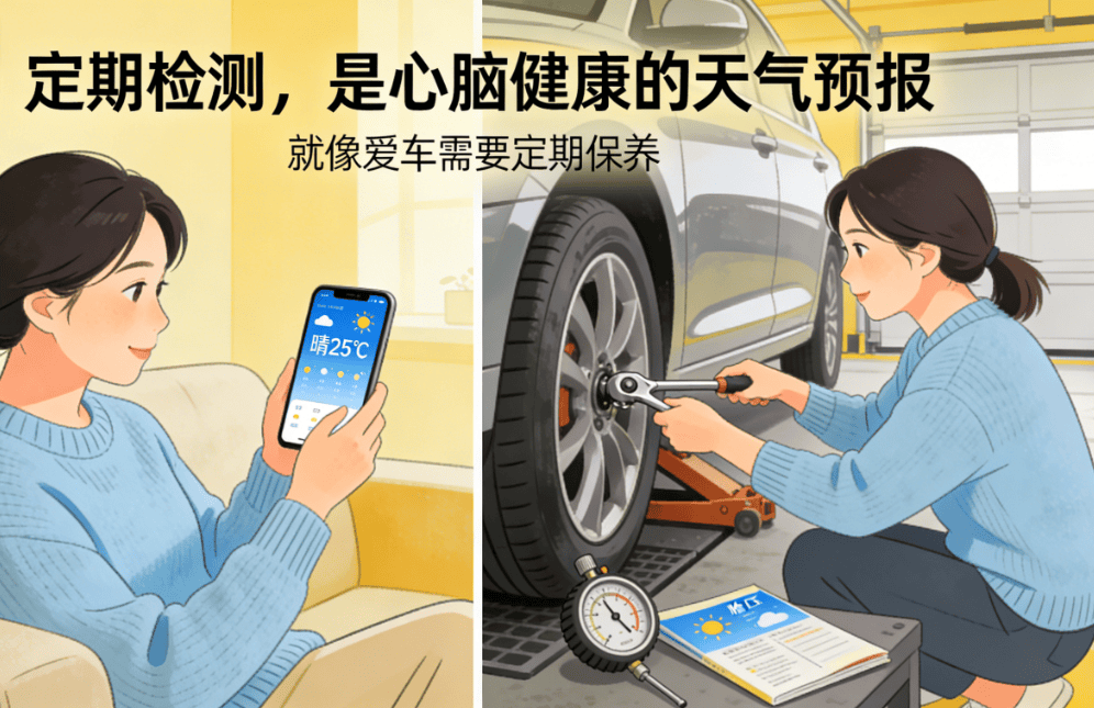 定期检测：心脑健康的“天气预报”