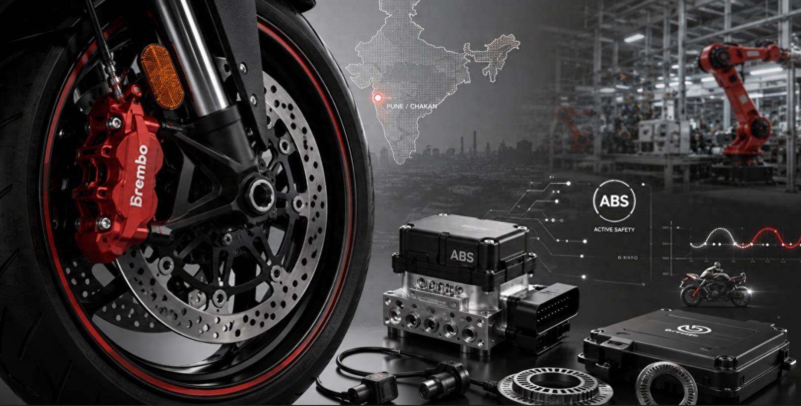 国产刹车逆袭！塞芙联手Brembo布局印度摩托车市场(图1)