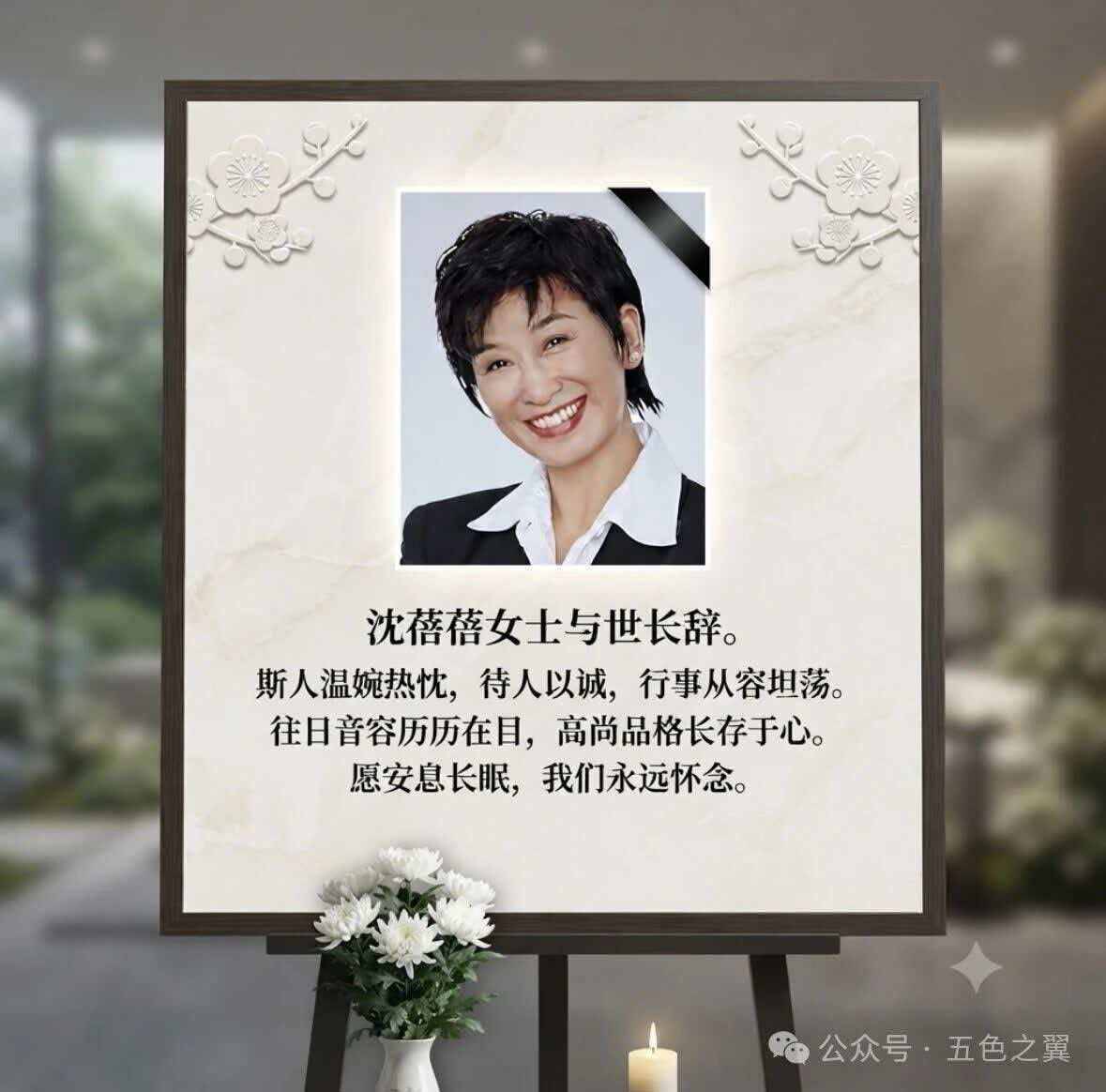 凤凰卫视“元老级”人物沈蓓蓓去世，曾被称为主持人事务部的大姐大，被夸“人品一流”