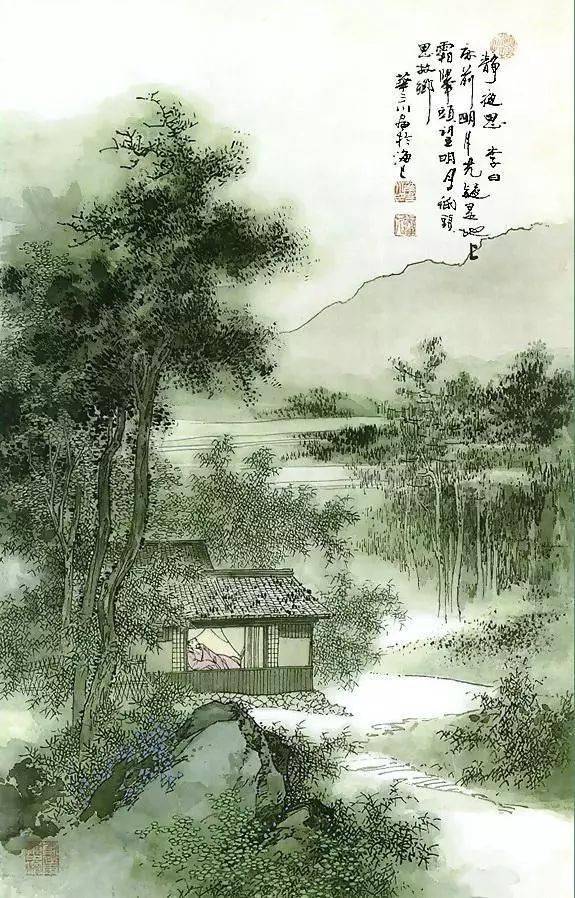 《静夜思》