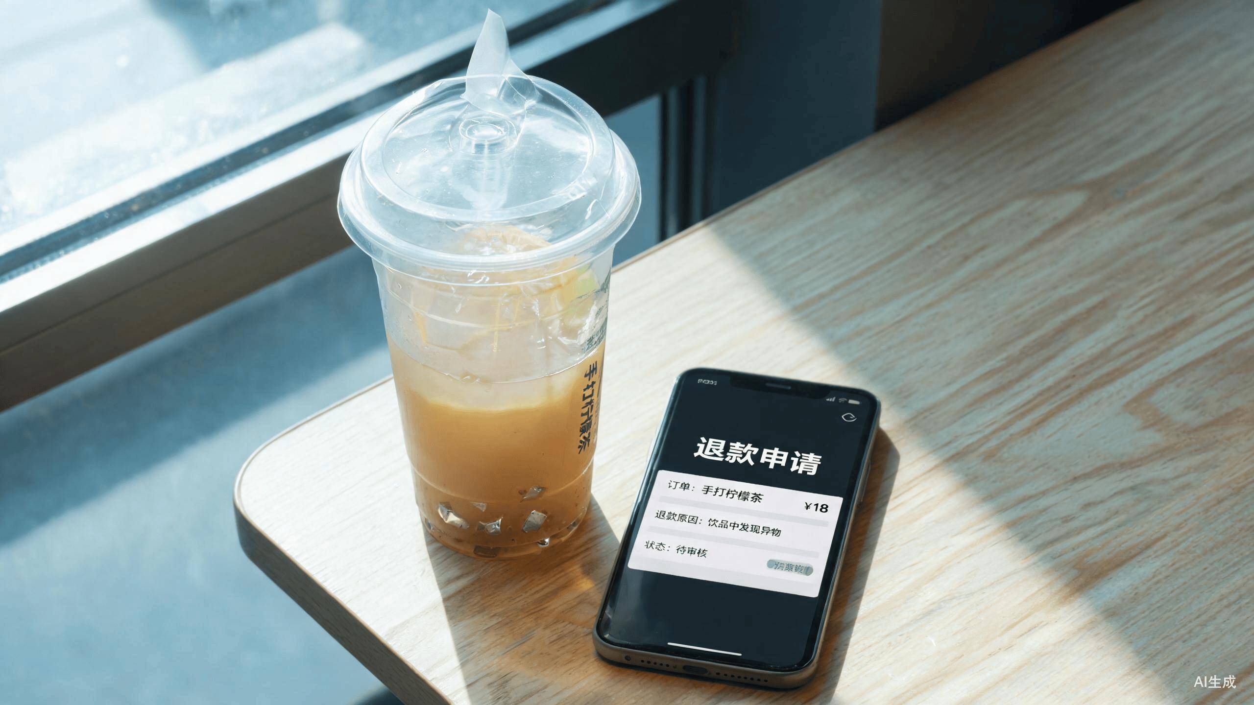 林里柠檬茶｜除非你喝死了，才赔钱