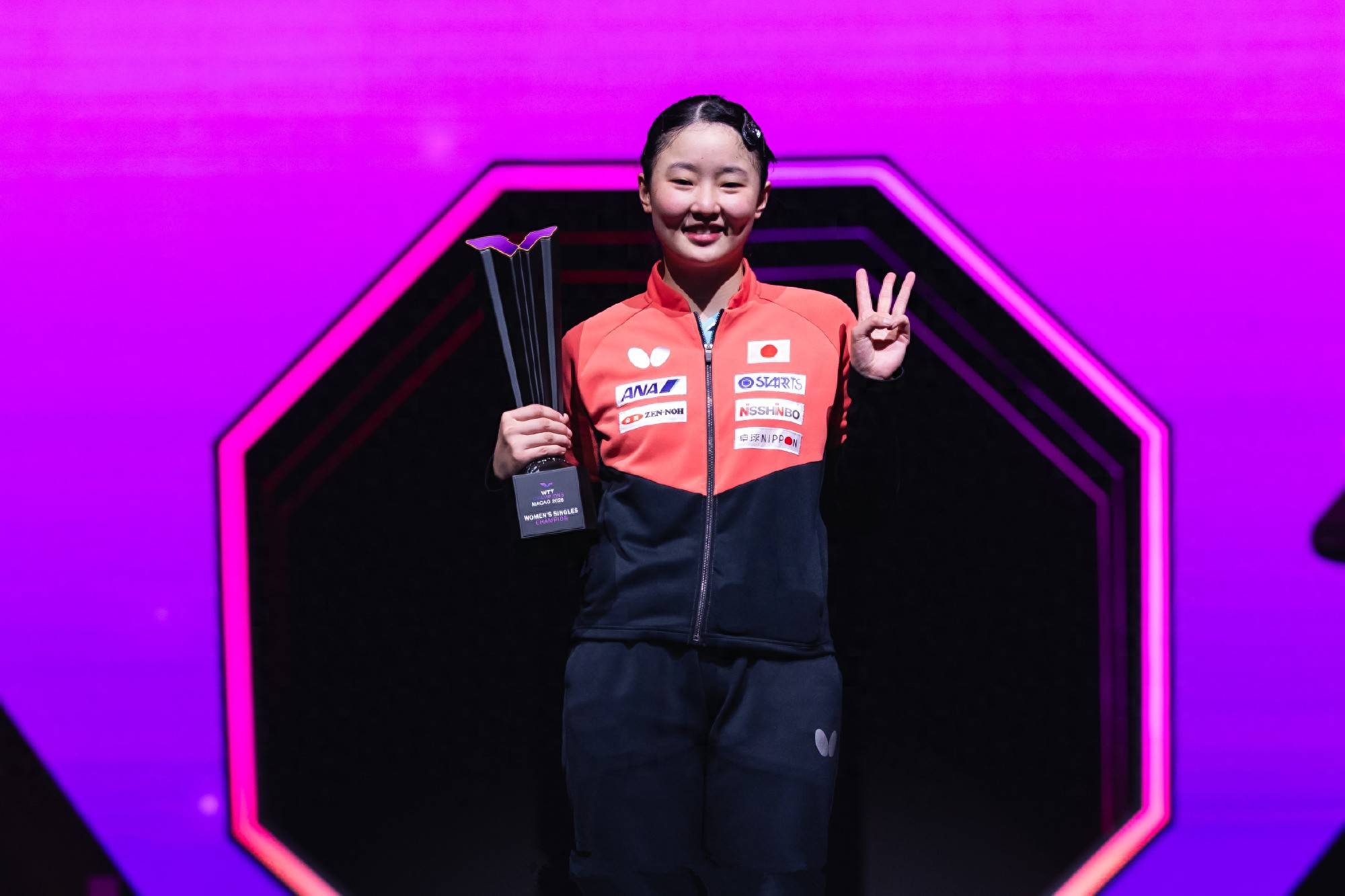张本美和三连冠不可怕,可怕的是她三次击败的全是中国选手!