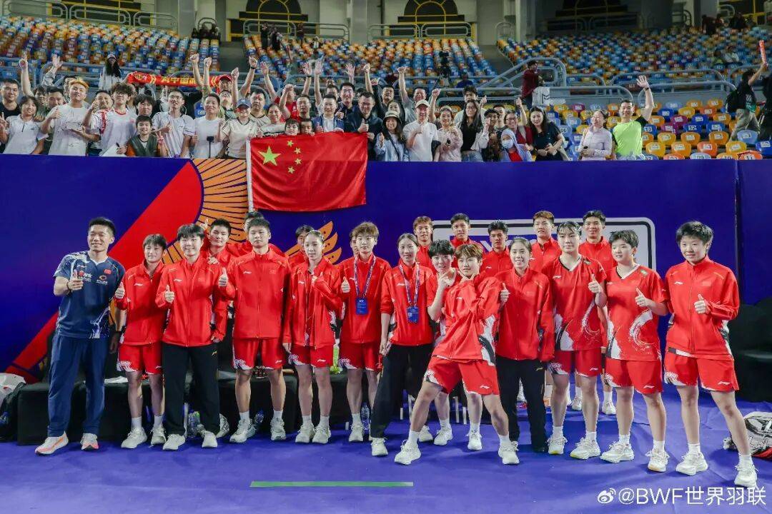 江西羽毛球小将助力中国队卫冕世青赛混合团体冠军