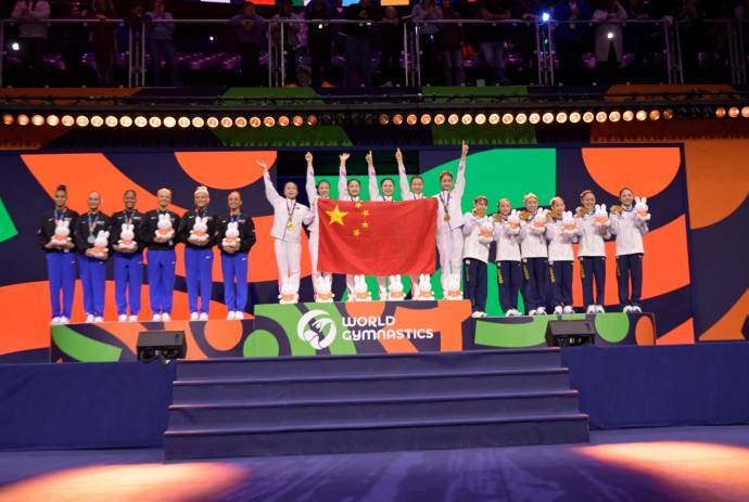 体操世锦赛｜中国队3金收官，邹敬园成就双杠五冠王