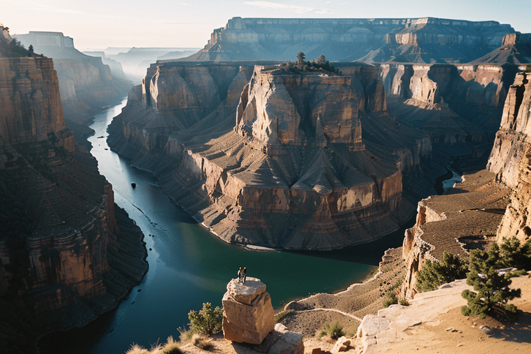 大峡谷国家公园:时间雕刻而成的赤色奇迹与壮阔诗篇